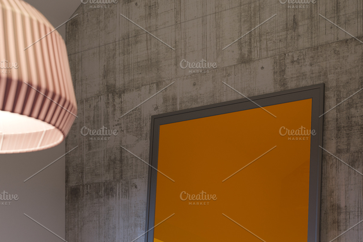Poster Mock-up vol.9-Interior Frames, a Print Template by Northern Kraft (Photo 4 of 5)