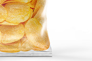 Clear Plastic Bag With Chips Mockup, a Packaging Mockup by Moonlight Creative (Thumbnail 5 of 6)