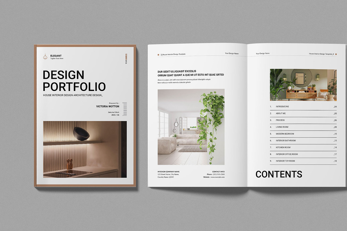 House Interior Design Template preview 2