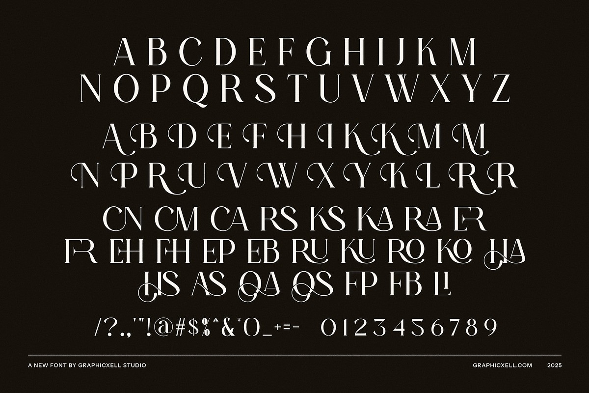 Haliko Elegant Serif Font, a Serif Font by Graphicxell (Photo 8 of 8)