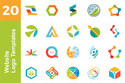 20 Logo Website Templates Bundle, a Branding & Logo Template by Friendesigns (Thumbnail 1 of 21)