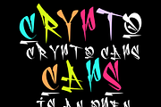 CRYPTO CAPS, a Blackletter Font by Beau Hopps Design (Thumbnail 2 of 3)