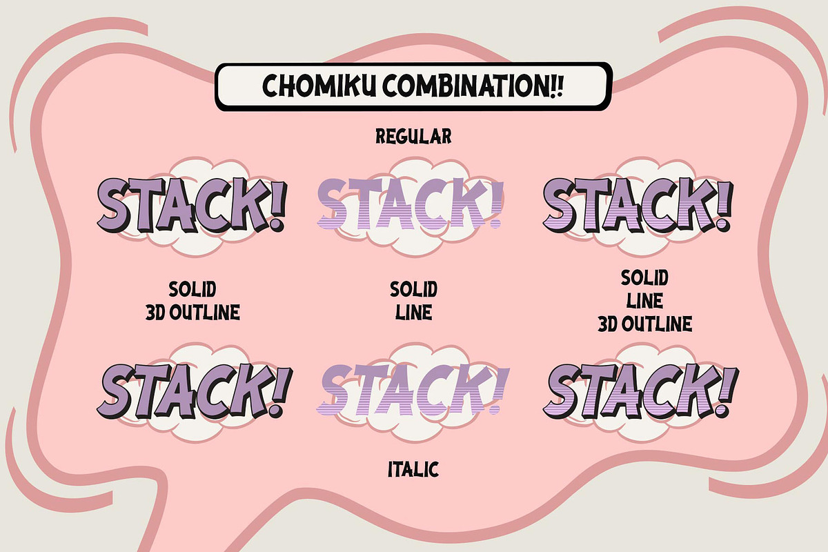 Chomiku Typeface, a Sans Serif Font by alit design (Photo 11 of 15)