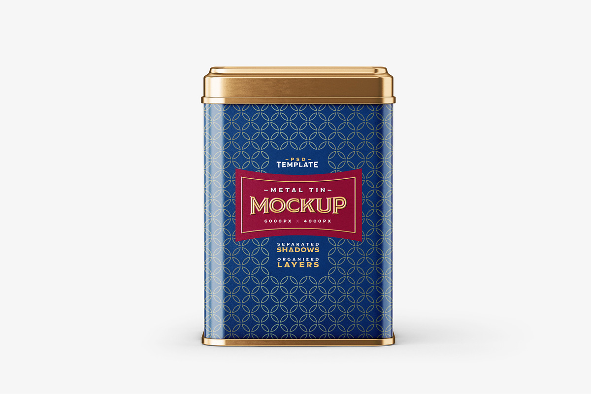 Square Tin Can Mockup Set, a Cups & Container Mockup by Deeplab (Photo 13 of 16)
