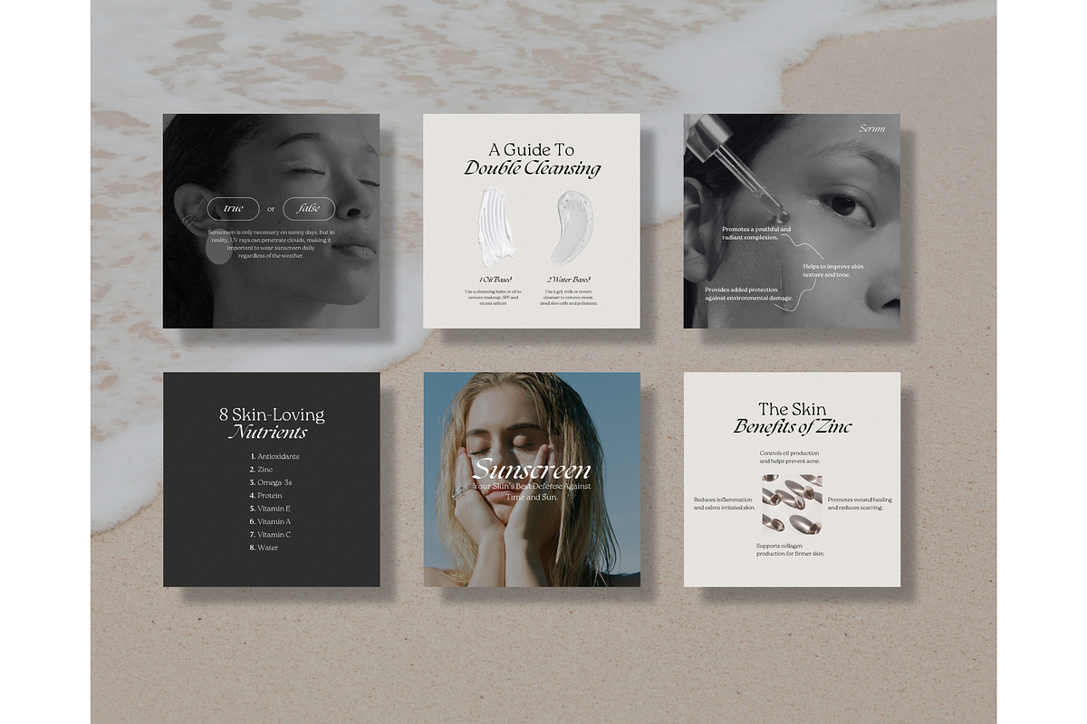 Skincare Coach Template | Canva, a Social Media Template by TheTemplateTopia (Photo 2 of 10)