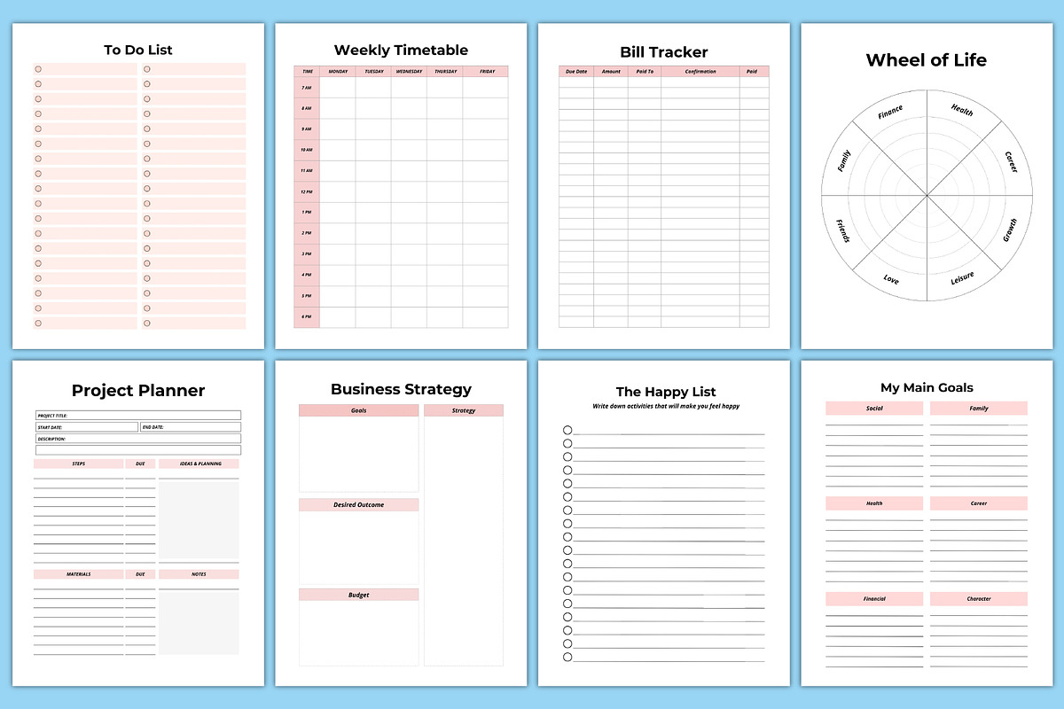 Editable End of Life Planner Canva, a Stationery Template by Designmela01 (Photo 5 of 6)
