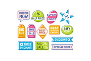 Sale and special offer labels, an Object Graphic by Good Studio (Thumbnail 5 of 6)