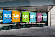 Billboard & Poster mockups, a Print Template by graphaddikt (Thumbnail 5 of 5)