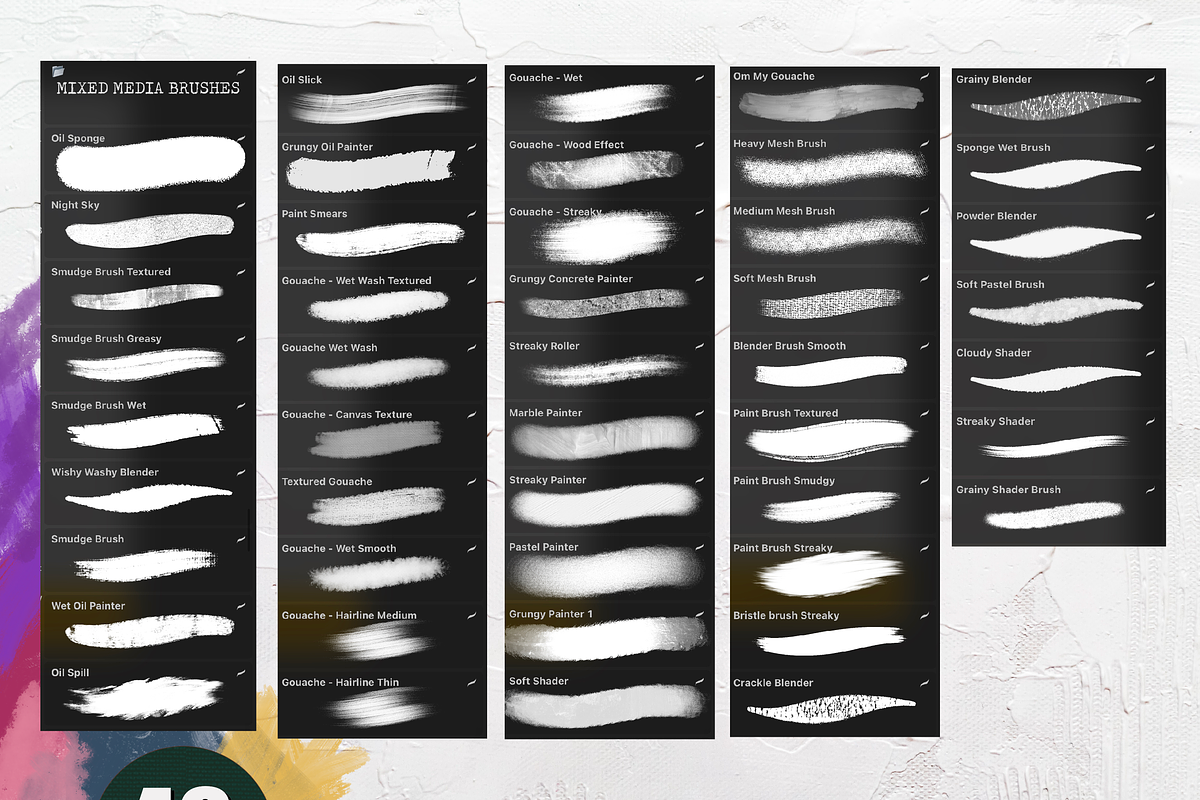 Perfectly Imperfect for Procreate, a Brush Add-On by OkayAnnie Designs (Photo 8 of 16)