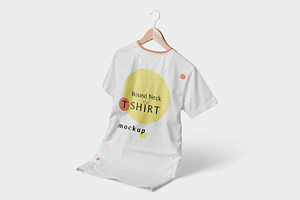 Modish Round Neck T-Shirt Mockups