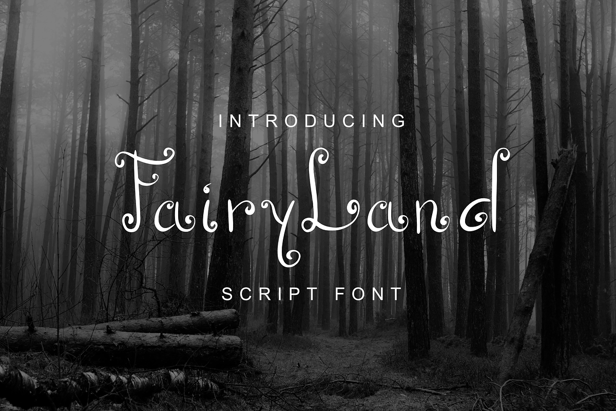 FairyLand - Script Font