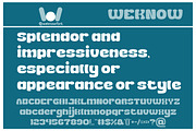 Impressive font, a Font by weknow (Thumbnail 5 of 5)