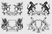 Procreate Heraldic Crests & Emblems, a Brush Add-On by AW Studios (Thumbnail 6 of 9)