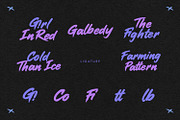 Galbedy Timeless Brush Script Font, a Handwritten Font by Maulana Creative (Thumbnail 5 of 7)