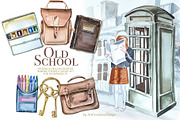 Watercolor Autumn Bundle, an Animal Illustration by ArtCreationsDesign (Thumbnail 3 of 8)