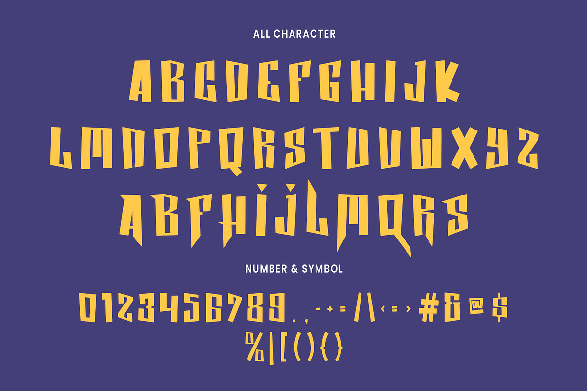 Doshiro Comic Display Typeface, a Sans Serif Font by Maulana Creative (Photo 7 of 8)