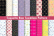 Coquette Bow Seamless Pattern Bundle, a Pattern Graphic by Dream Creation (Thumbnail 1 of 6)