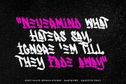 Badtryme - Graffiti Font, a Font by Snape Design Studio (Thumbnail 4 of 5)
