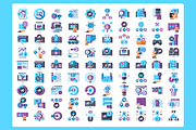 Digital Marketing Icon Set Astute, a Solid Icon by Flat Icons (Thumbnail 7 of 7)