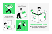 Payment Gateway Illustration Bundle, a Person Illustration by Vectors Market (Thumbnail 3 of 7)
