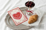 Valentine's Day Card Mockup Bundle, a Product Mockup by Wildfield Studio (Thumbnail 5 of 9)