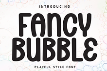 Fancy Bubble | Script Font