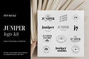 Minimal Logo Kit For Illustrator, a Branding & Logo Template by Forth and Wild (Thumbnail 1 of 14)