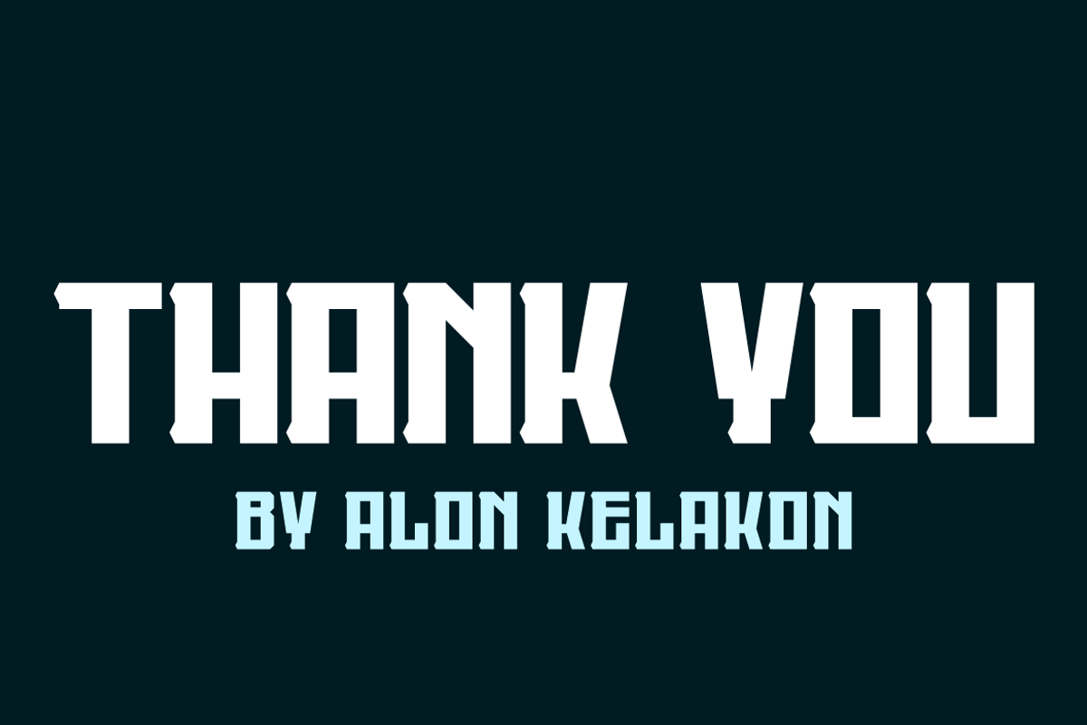 Reckongo, a Serif Font by alon kelakon (Photo 5 of 5)