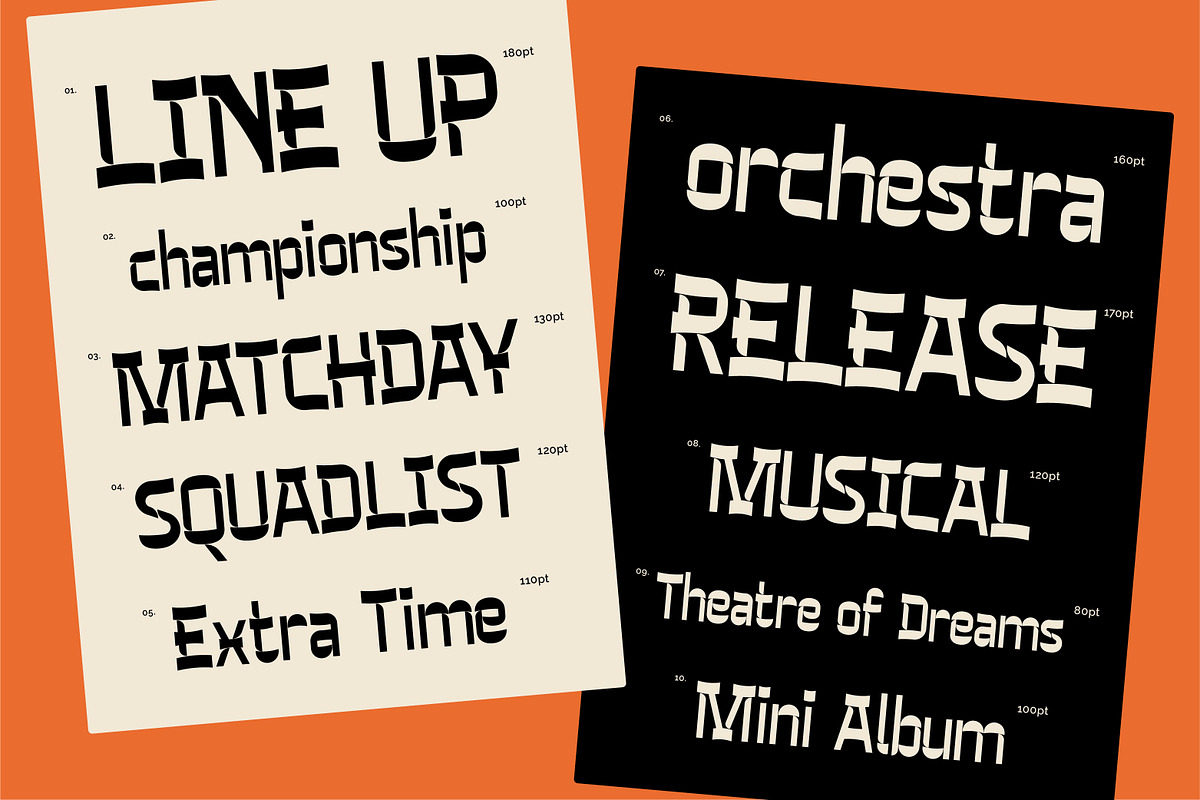 AO Rakuen - Decorative Typeface, a Sans Serif Font by OwunStudio (Photo 10 of 15)