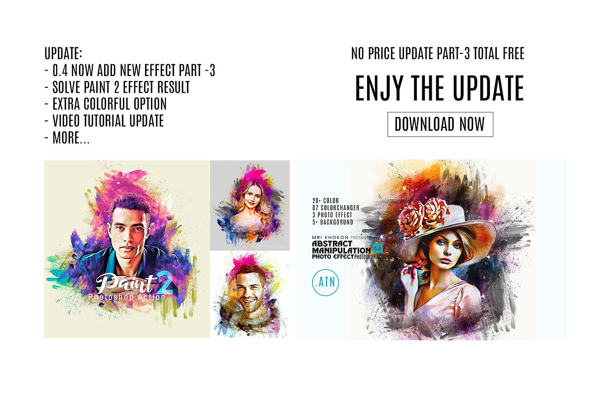 Paint Photoshop Action, an Action Add-On by MRI STUDIO (Photo 6 of 27)