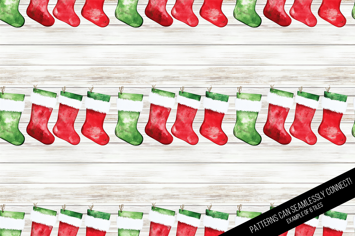 Merry & Bright Digital Paper, a Pattern Graphic by Chromolume Studio (Photo 13 of 16)