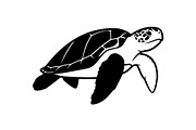 50 Sea Turtle Vector Silhouette Bund, an Illustration by jahid234 (Thumbnail 7 of 51)