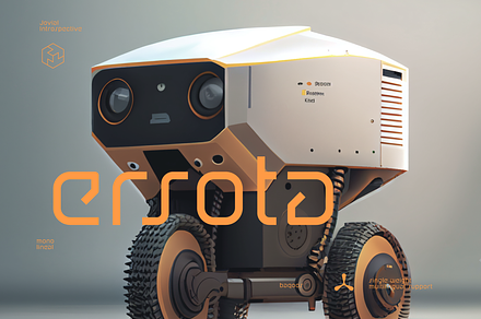 Ersota Futuristic Tech Font, a Sans Serif Font by baqoos