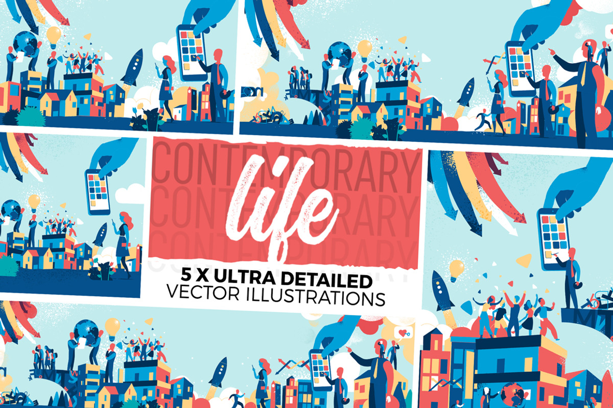 Contemporary Life, a Work Illustration by Hurcastock! (Photo 1 of 6)