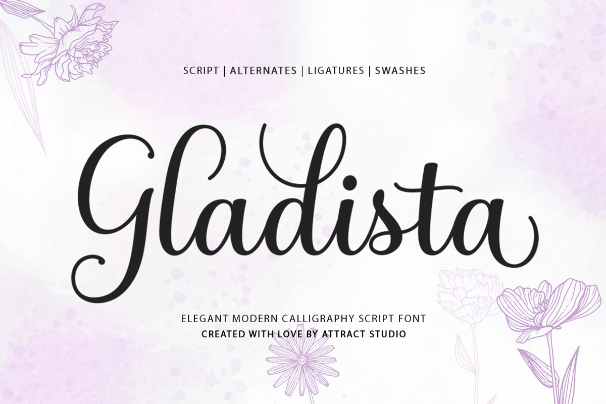 The Beautiful Font Bundle, a Script Font by Attract Studio (Photo 17 of 31)