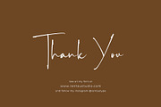 Haramosh - Elegant Signature Font, a Script Font by RantautypeStudio (Thumbnail 13 of 16)