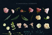 Luxury - REAL flowers' clipart set, an Illustration by CreativeFolks (Thumbnail 6 of 9)