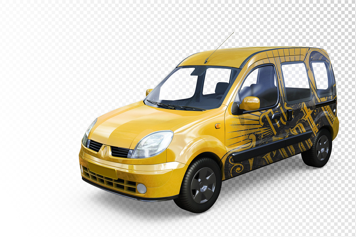 Vehicle Mock-up, a Mockup by IsometricWorld (Photo 7 of 12)