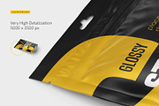 Glossy Stand-Up Pouch Mockup Set, a Cups & Container Mockup by Country4k (Thumbnail 3 of 4)