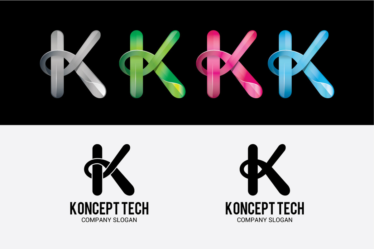 Koncept tech, a Branding & Logo Template by shazi (Photo 3 of 3)