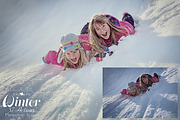 Winter Actions for Photoshop preview 6