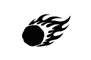 Fire Meteor Comet Silhouette Bundle, an Illustration by Designs_River (Thumbnail 45 of 51)