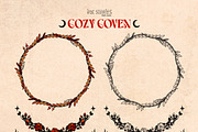 Cozy Coven | Autumn Witches, a Person Illustration by Ink Stories (Thumbnail 9 of 10)