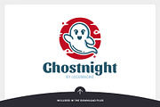 Ghost Night Logo Template, a Branding & Logo Template by LOGOMAGINE (Thumbnail 11 of 16)