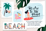 Take me to the ocean. Graphic set, a Decorative Illustration by CallMeStasia (Thumbnail 1 of 12)
