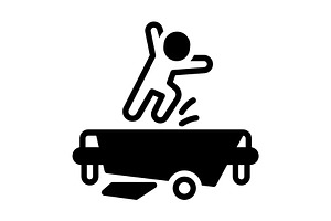 Naughty impish solid icon, a Solid Icon by Creative priyanka