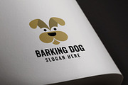 Modern Barking Dog Logo Template, a Branding & Logo Template by HueNestify (Thumbnail 2 of 3)