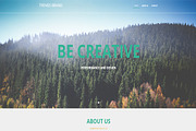 Trends - Coming Soon Template, a Landing Page Template by earthquake (Thumbnail 3 of 4)