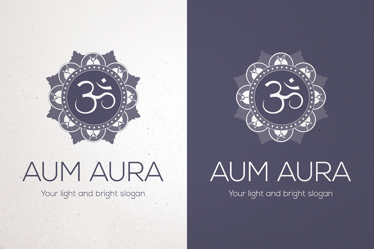 Mandala Logo for Yoga Zen - Canva/AI preview 2