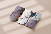 Pilates Studio Tri-fold Brochure, a Brochure Template by Soul & Maeum Store (Thumbnail 4 of 6)
